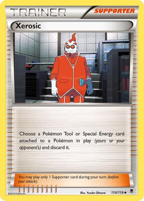 Xerosic card from XY - Phantom Forces