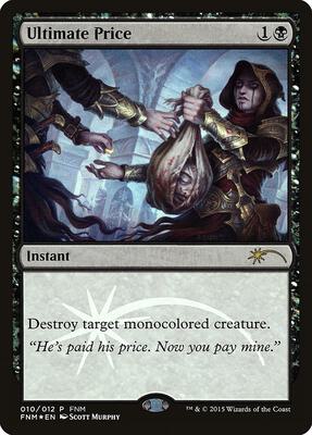 Ultimate Price card from FNM Promos