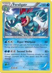 Feraligatr - 17/119 (XY Phantom Forces) card from Deck Exclusives