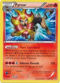 Pyroar - 12/119 (XY Phantom Forces) card from Deck Exclusives