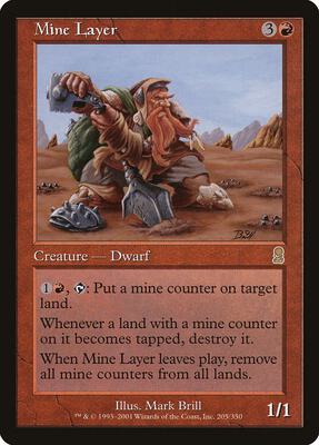 Mine Layer card from Odyssey