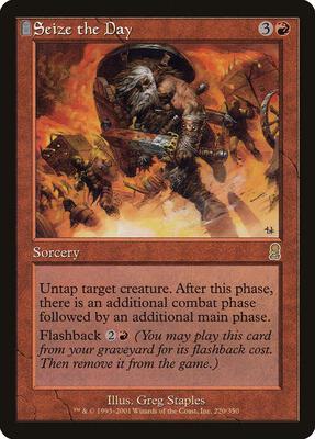 Seize the Day card from Odyssey