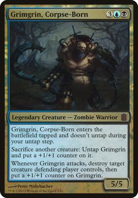 Grimgrin, Corpse-Born (Commander's Arsenal) card from Oversize Cards