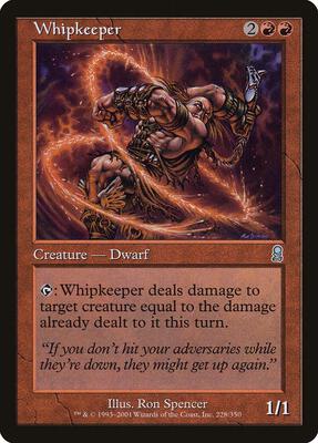 Whipkeeper card from Odyssey