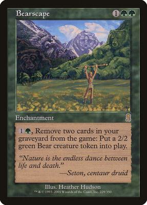 Bearscape card from Odyssey