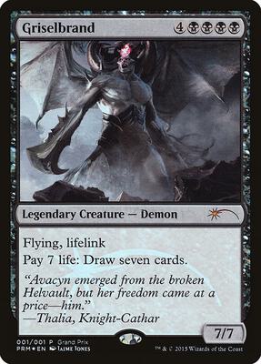 Griselbrand card from Grand Prix Promos