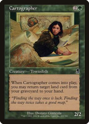 Cartographer card from Odyssey