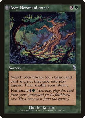 Deep Reconnaissance card from Odyssey