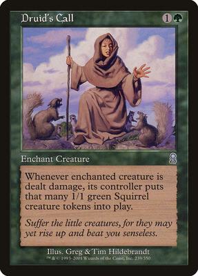 Druid's Call card from Odyssey
