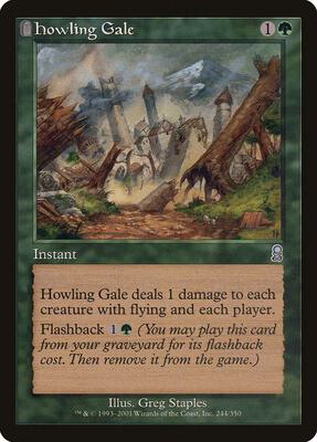 Howling Gale card from Odyssey