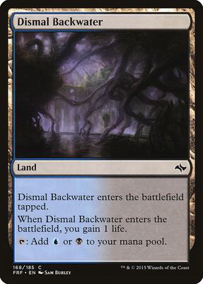 Dismal Backwater card from Fate Reforged