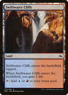 Swiftwater Cliffs card from Fate Reforged