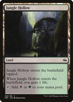 Jungle Hollow card from Fate Reforged