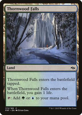 Thornwood Falls card from Fate Reforged