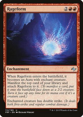 Rageform card from Fate Reforged