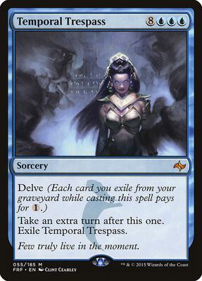 Temporal Trespass card from Fate Reforged