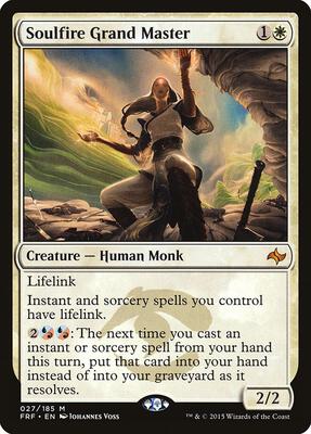 Soulfire Grand Master card from Fate Reforged