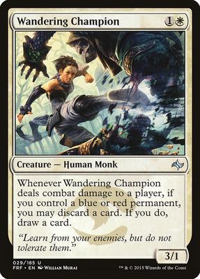 Wandering Champion card from Fate Reforged