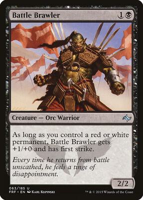 Battle Brawler card from Fate Reforged