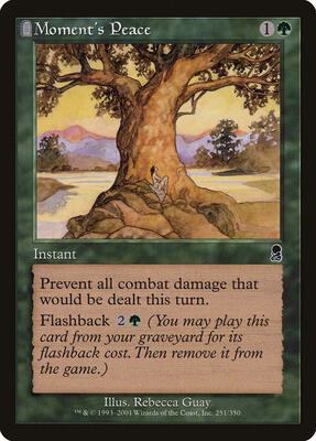 Moment's Peace card from Odyssey