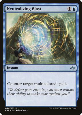 Neutralizing Blast card from Fate Reforged