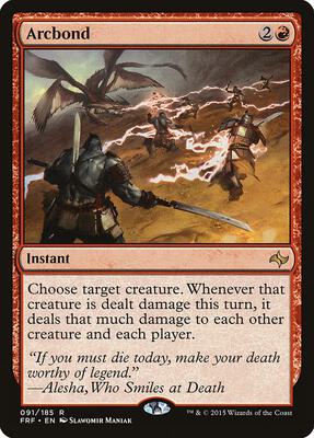 Arcbond card from Fate Reforged