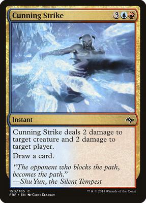 Cunning Strike card from Fate Reforged