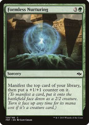 Formless Nurturing card from Fate Reforged