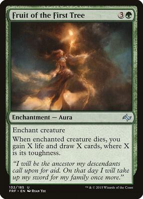 Fruit of the First Tree card from Fate Reforged