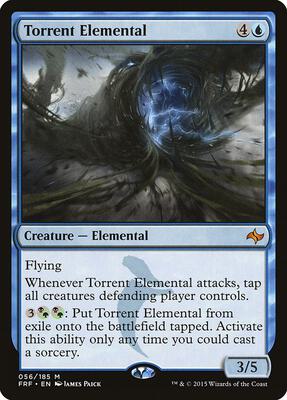 Torrent Elemental card from Fate Reforged