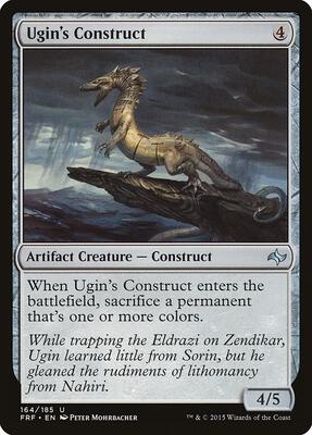 Ugin's Construct card from Fate Reforged