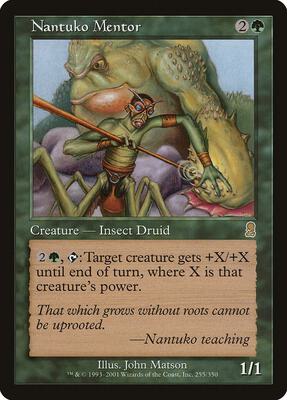 Nantuko Mentor card from Odyssey