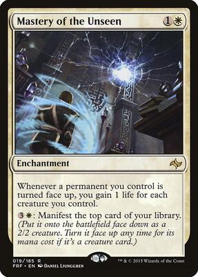 Mastery of the Unseen card from Fate Reforged