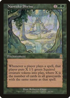 Nantuko Shrine card from Odyssey