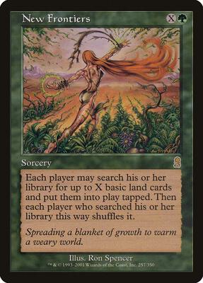 New Frontiers card from Odyssey