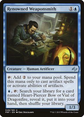 Renowned Weaponsmith card from Fate Reforged