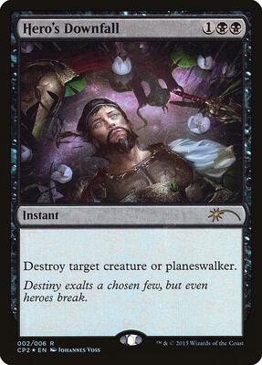 Hero's Downfall card from Unique and Miscellaneous Promos