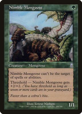 Nimble Mongoose card from Odyssey