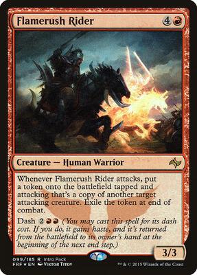 Flamerush Rider card from Unique and Miscellaneous Promos