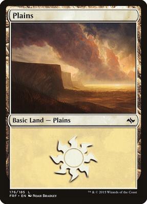 Plains (176) card from Fate Reforged