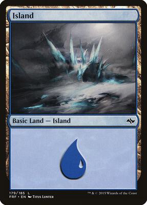 Island (179) card from Fate Reforged