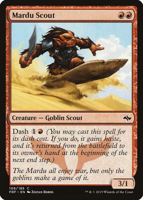 Mardu Scout card from Fate Reforged