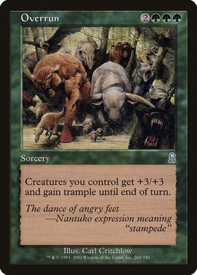 Overrun card from Odyssey