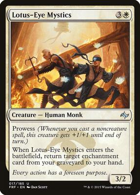 Lotus-Eye Mystics card from Fate Reforged