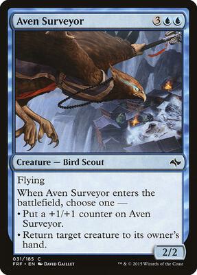 Aven Surveyor card from Fate Reforged