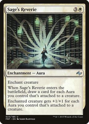 Sage's Reverie card from Fate Reforged