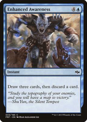 Enhanced Awareness card from Fate Reforged