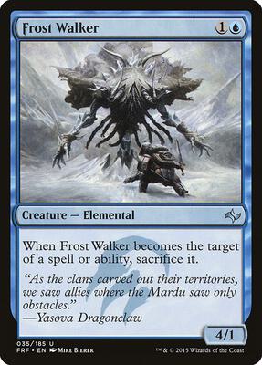 Frost Walker card from Fate Reforged