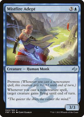 Mistfire Adept card from Fate Reforged