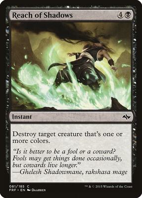 Reach of Shadows card from Fate Reforged